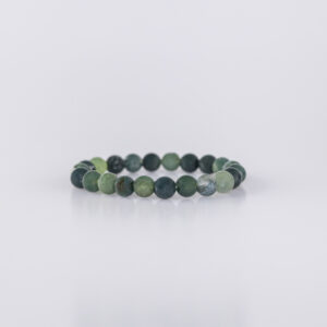 Pulsera Relacionandonos<br>Agata Verde
