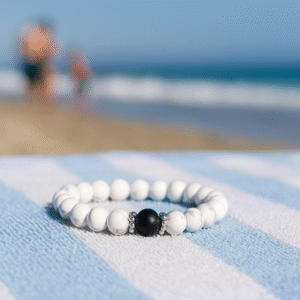Pulsera Insignia Blanca<br>Mahalo